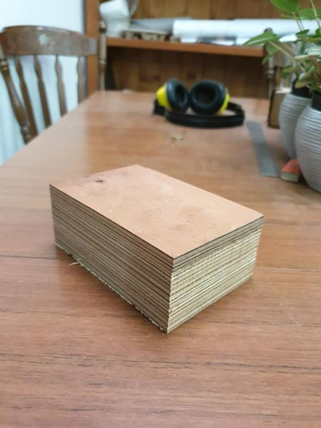 Veneers glued into a stack.jpg